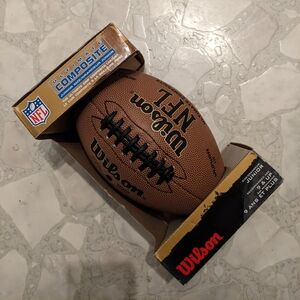 Wilson NFL Ultimate Composite Leather Junior Football